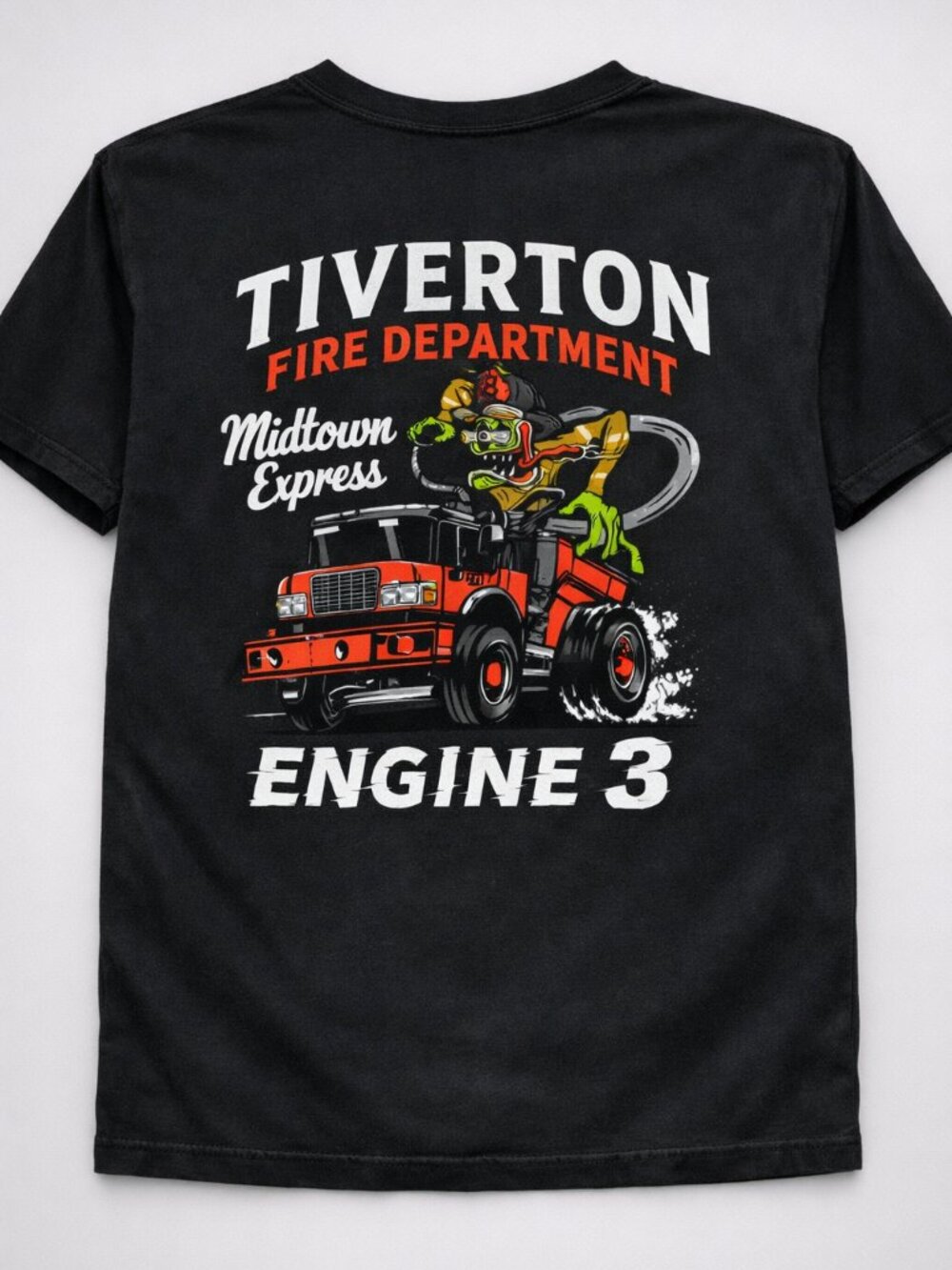 Firehouse Shirt Club Tiverton FD Engine 3 Midtown Express Tee – Limited Edition